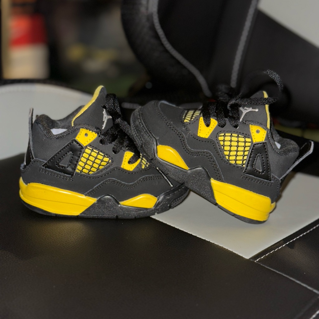 Black And Yellow Jordans